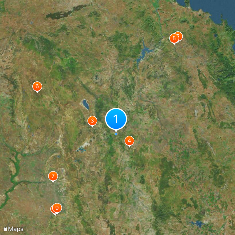 Carmichael coal mine Map