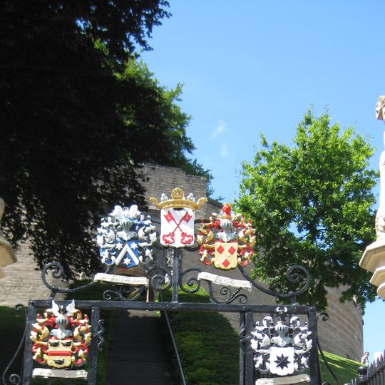 Gate to the Burcht van Leiden