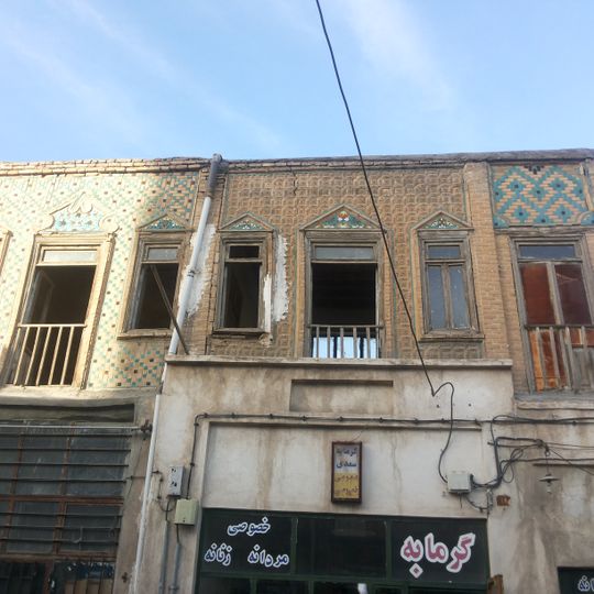 نمای گرمابه سعدی