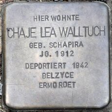 Stolperstein em memória de Chaje Lea Walltuch