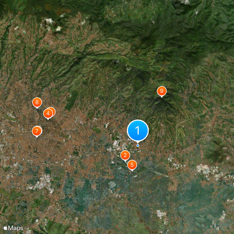 Sunan Gunung Djati State Islamic University Bandung Map