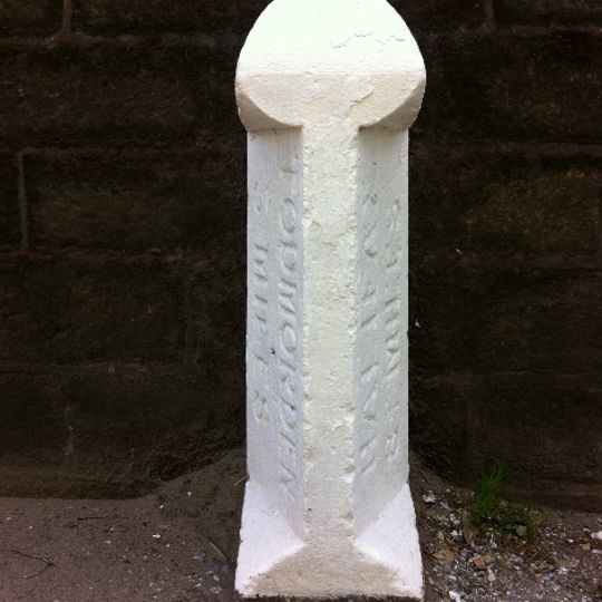 Milestone Attached To North Wall Of Callis Mill