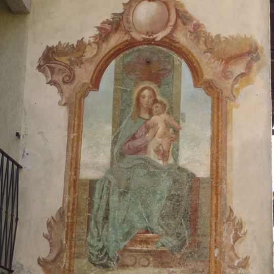 Murale, opera d'arte, chiesa cattolica
