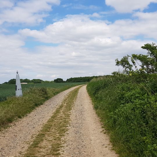 Belgium-Netherlands boundary stone no. 74