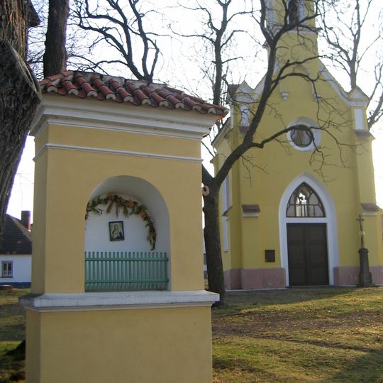 Boží muka - výklenková kaplička