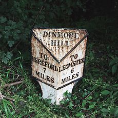 Mile Post On Dinmore Hill