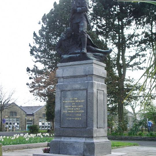 War Memorial in Memorial Gardens
