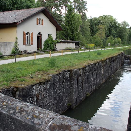 Schleuse 49 des Ludwig-Donau-Main- Kanals