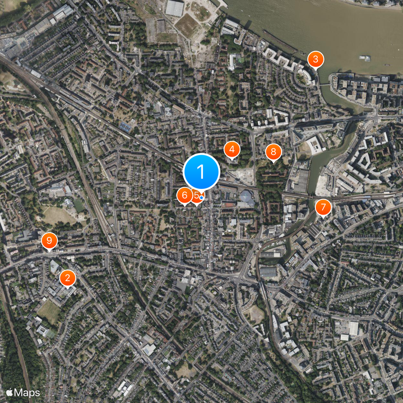 Deptford Map