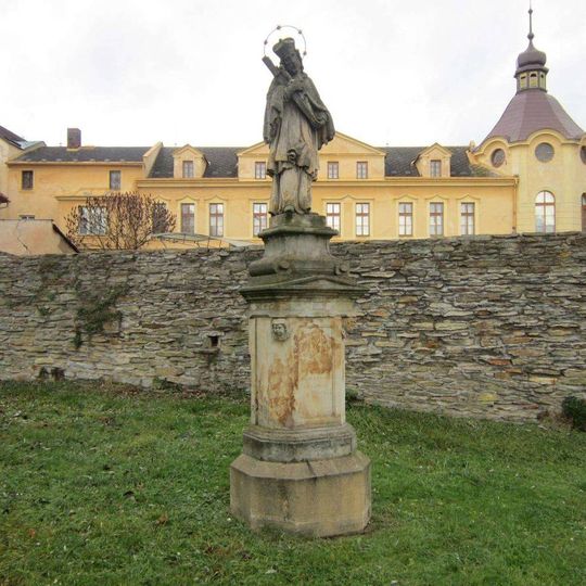 Socha svatého Jana Nepomuckého v Malé Skalici