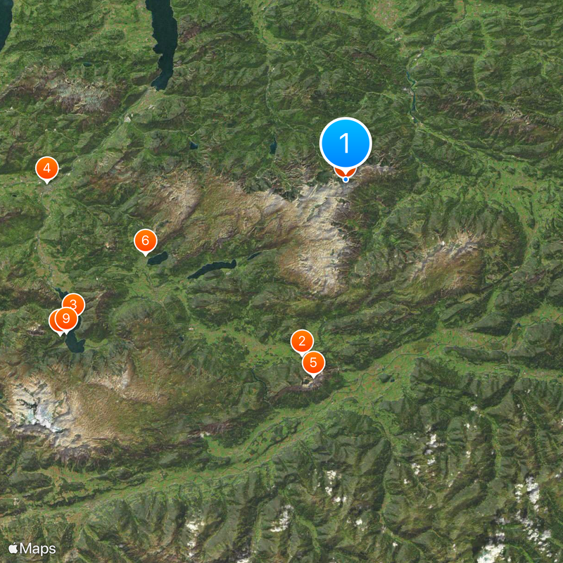 Totes Gebirge Map