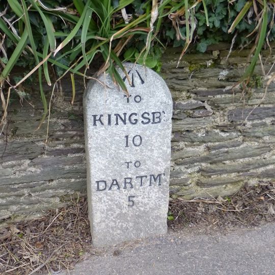 Milestone Immediately South West Of Higher Asherne