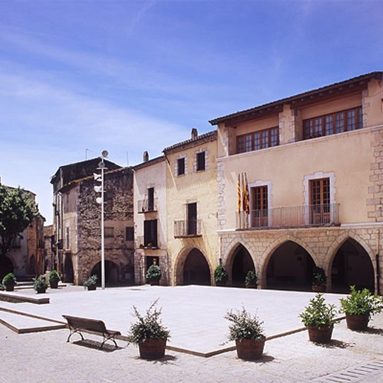 Plaça Gran de Peralada