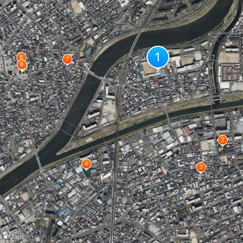 Osaka Academy Map