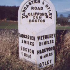 Milepost Opposite Grove Farm
