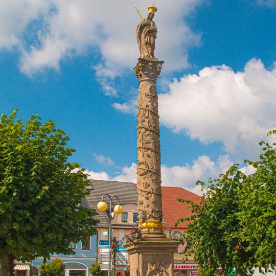 Maria column in Police nad Metují