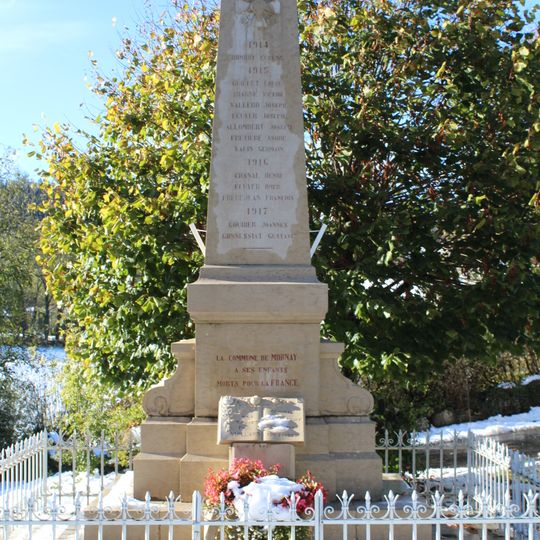 War memorial of Mornay