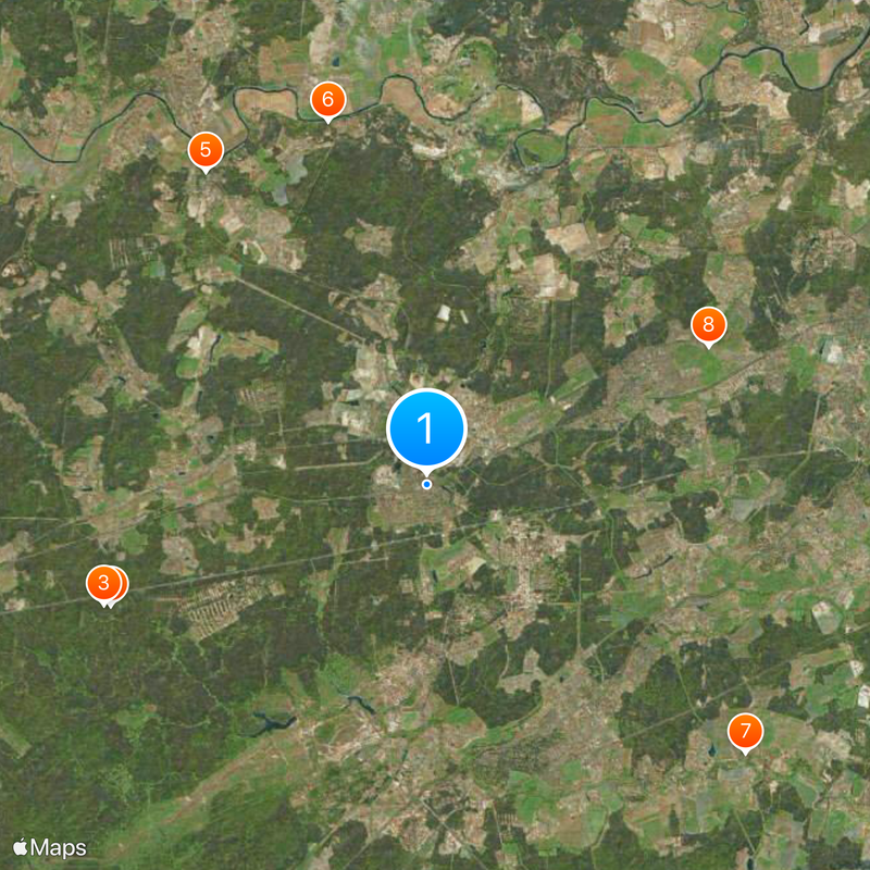 Golitsyno Map