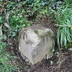 Milestone At Ngr 738 595 South Of Blue Post Farmhouse