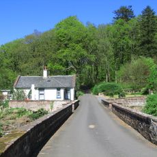 Burnfoot Bridge And Lodge, Mauchline Burn, Old Barskimming