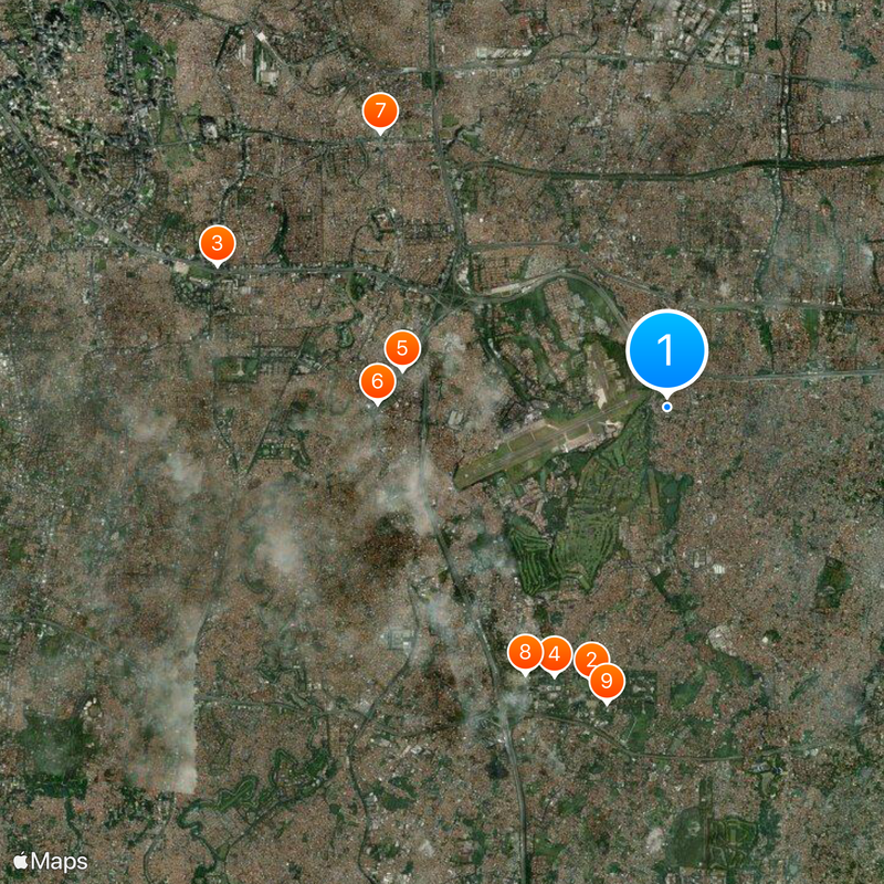 Krisnadwipayana University Map