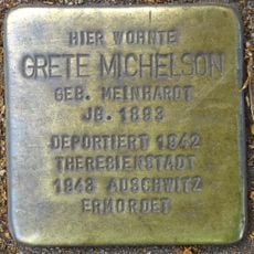 Stolperstein en memoria de Grete Michelson