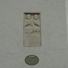 Eingelassener römischer Grabstein