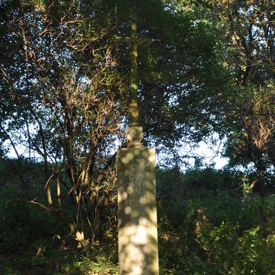 Kříž u židovských hřbitovů v Brtnici