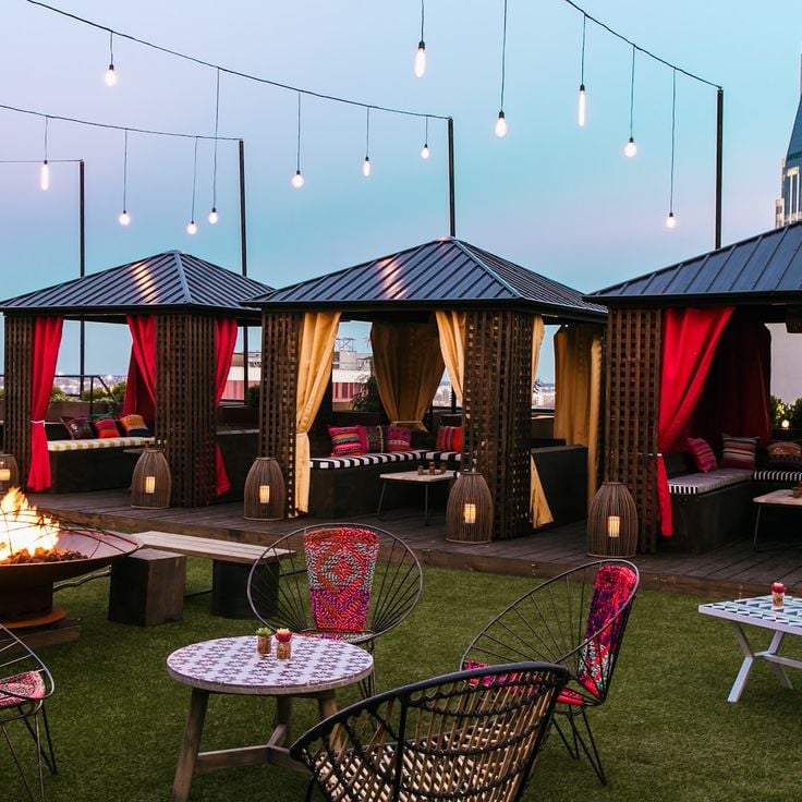 Rooftop Lounge at Bobby Hotel