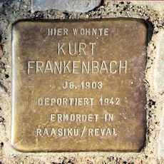 Stolperstein en memoria de Kurt Frankenbach