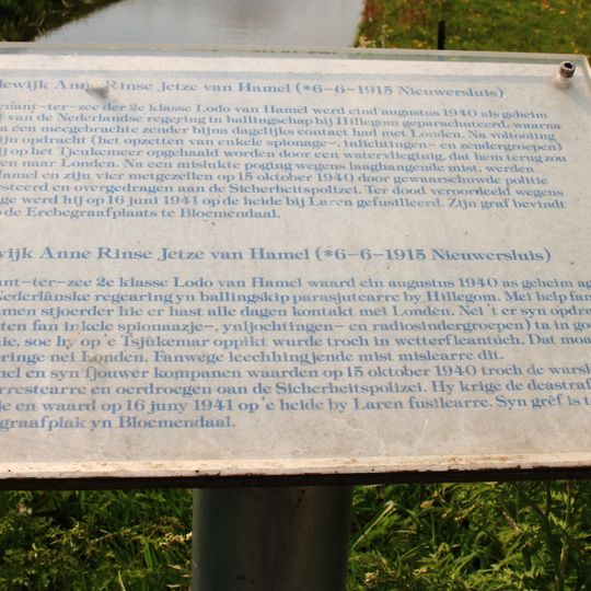 Monument voor Lodo van Hamel