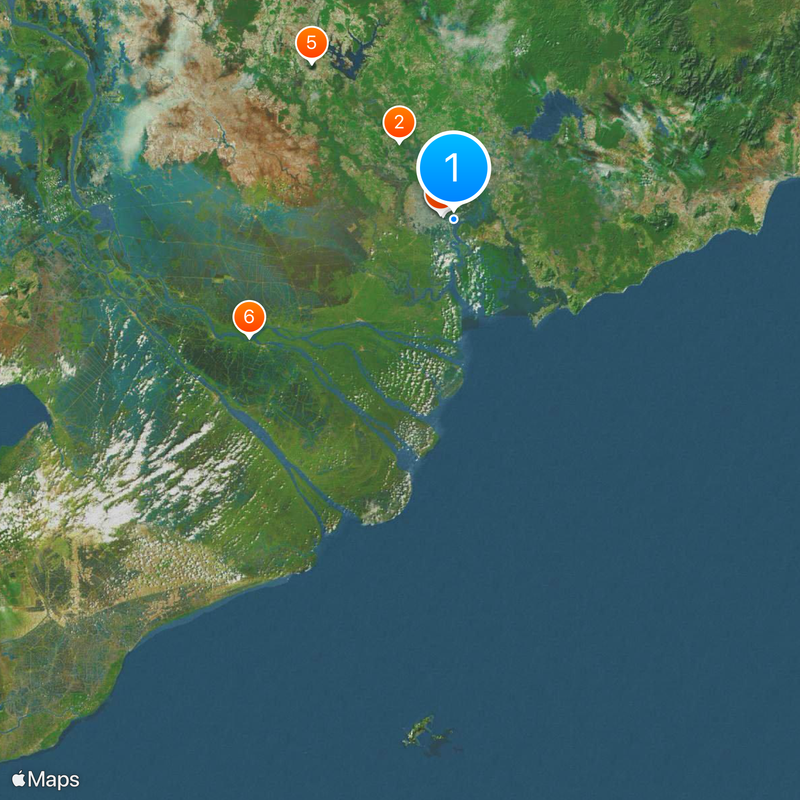 Southeast Map