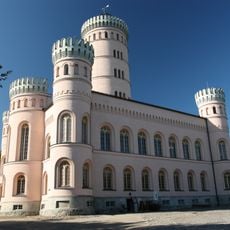 Der große Mittelturm im Jagdschloss Granitz