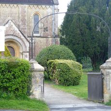 Gate Piers And Gate To Main Entrance To Church Of Holy Trinity
