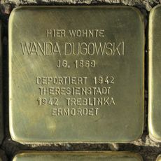 Stolperstein dedicated to Wanda Dugowski