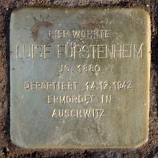 Stolperstein dedicated to Luise Fürstenheim
