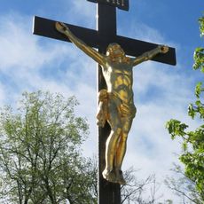 Kříž v Kamenické ulici v Kamenickém Šenově