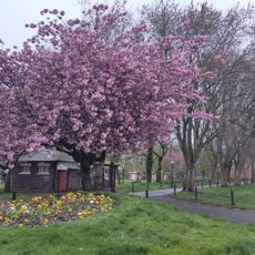 Lamps On East And West Drives Of Town Hall