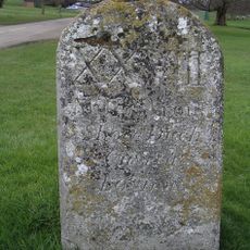 Milestone In Hamels Park (600 Metres To West Of Lodges)