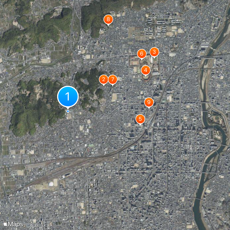 Kanzei Academy Map
