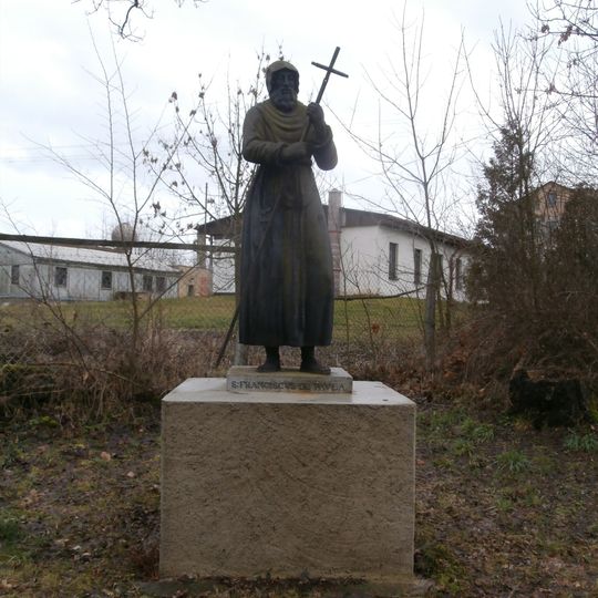 Socha svatého Františka de Paula