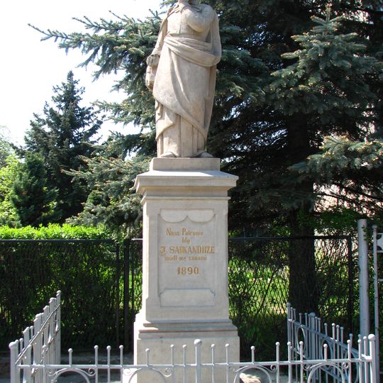 Figura św. Jana Sarkandra w Skoczowie