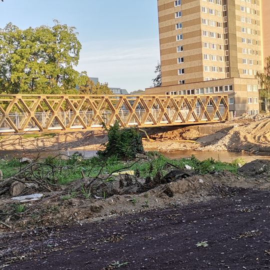 Behelfsbrücke Landgrafenstraße
