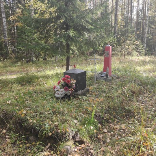 Братская могила советских воинов, погибших в годы советско-финляндской войны