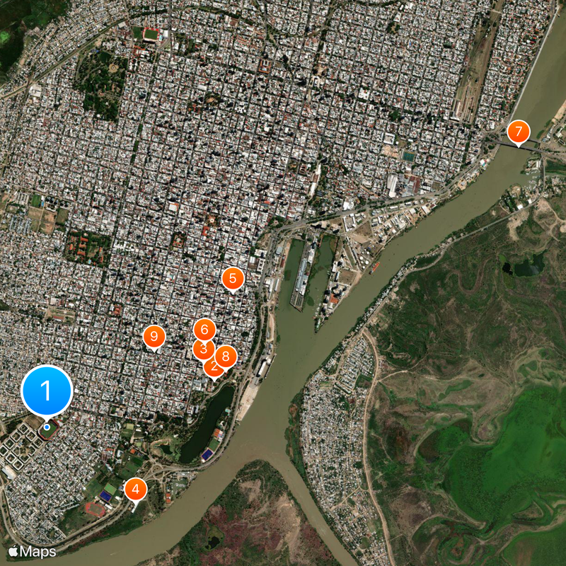 Estadio Brigadier General Estanislao López Map