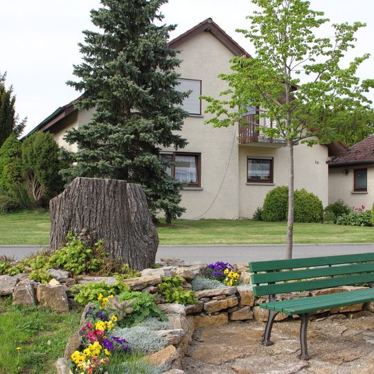 Winterlinde Ortsmitte Bronn