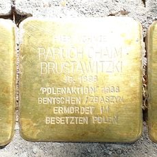 Stolperstein en memoria de Helene Brustawitzki