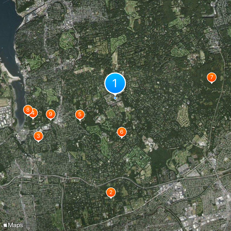 Long Island University Map