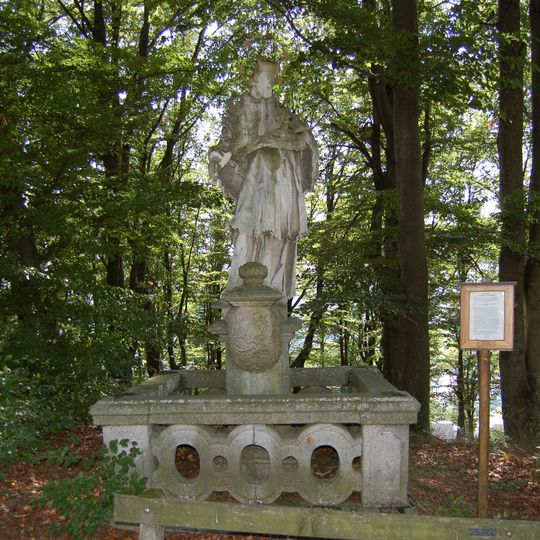 Figurenbildstock hl. Johannes Nepomuk