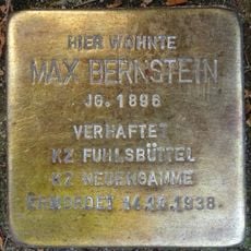 Stolperstein en memoria de Max Bernstein